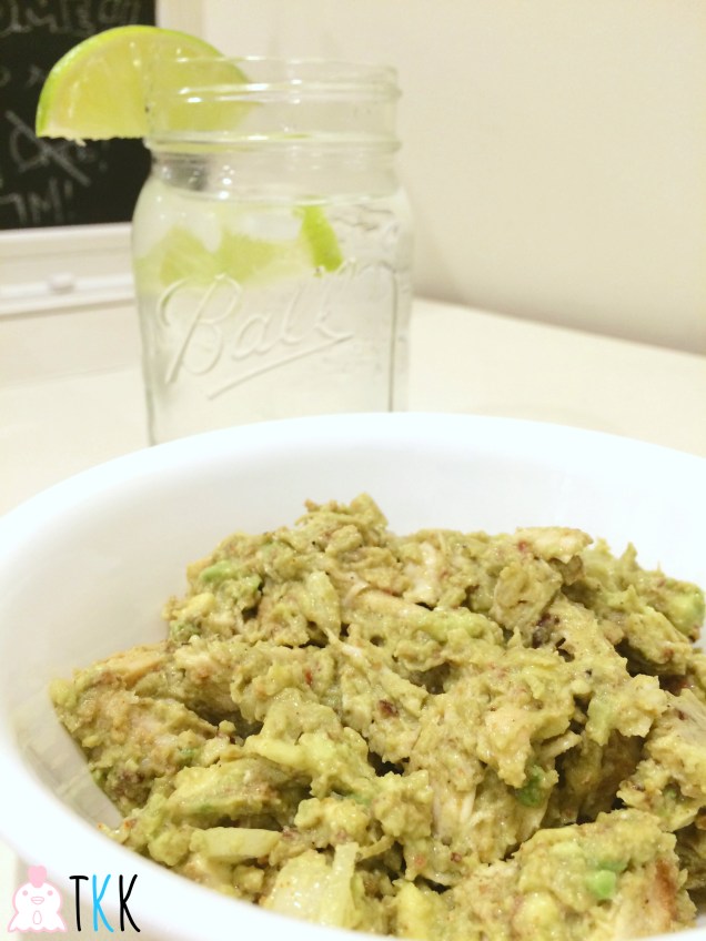 The Keto Kitchen - Avocado Chicken Bacon Salad